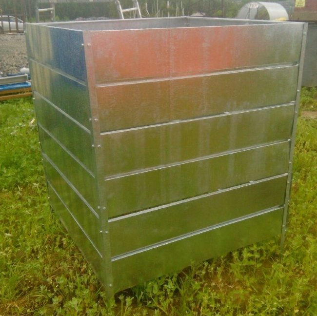 Компостер оцинкованный 0.7х0.7х0.72 в Петропавловске-Камчатском