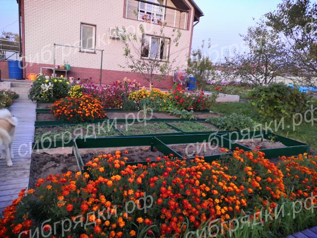 Грядки с двусторонним покрытием 15 см в Петропавловске-Камчатском Грядки с двусторонним покрытием 15 см в Петропавловске-Камчатском
