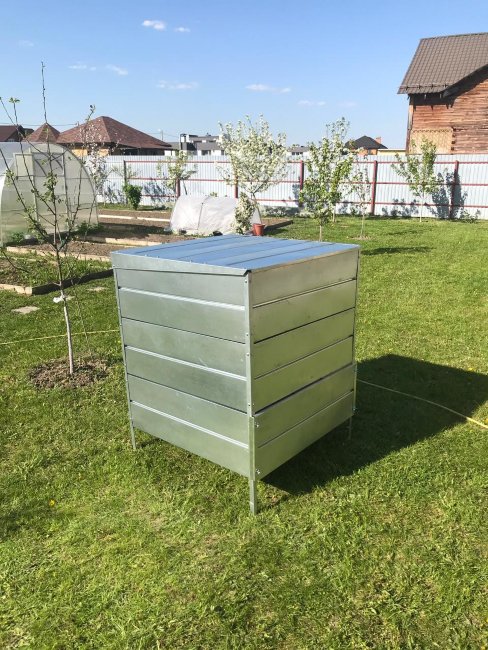 Крышка для компостера оцинкованная 1х1м в Петропавловске-Камчатском